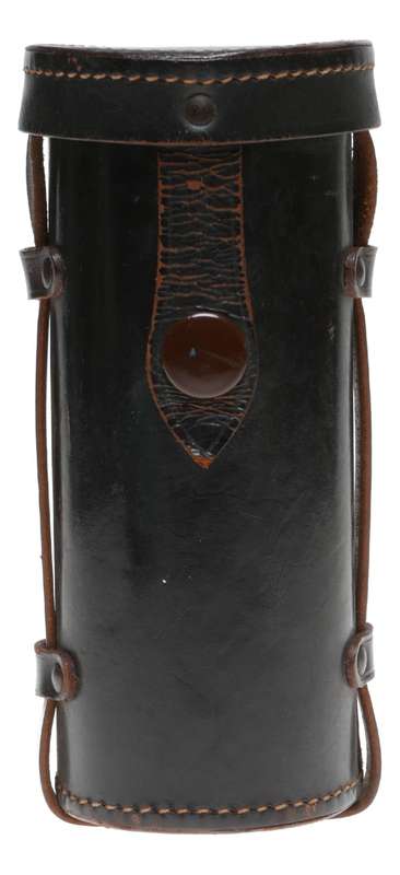 E.Leitz Wetzlar Germany Leather lens pouch tall used condition