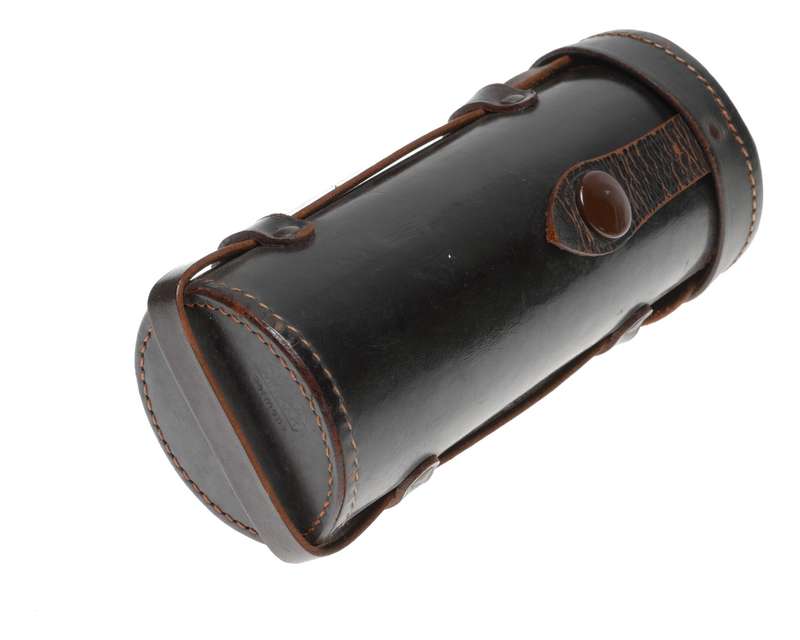 E.Leitz Wetzlar Germany Leather lens pouch tall used condition