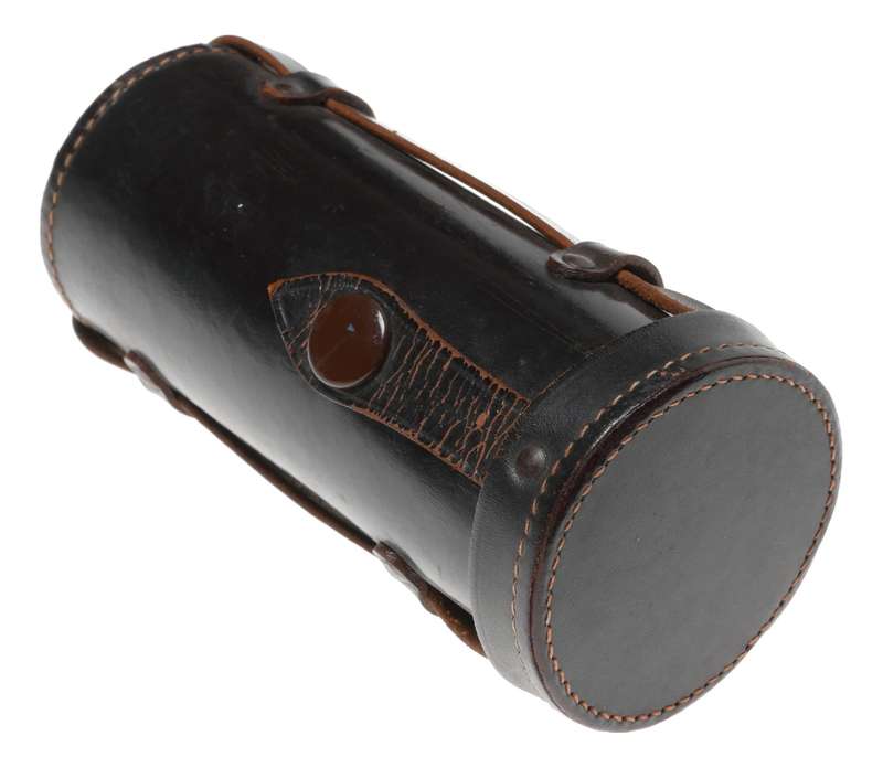 E.Leitz Wetzlar Germany Leather lens pouch tall used condition