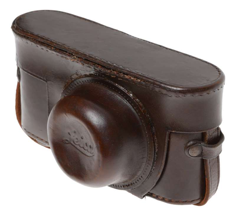 Ever ready screw mount type Leica leather camera case pouch strap