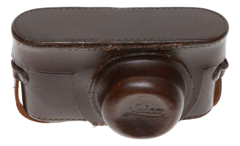 Ever ready screw mount type Leica leather camera case pouch strap