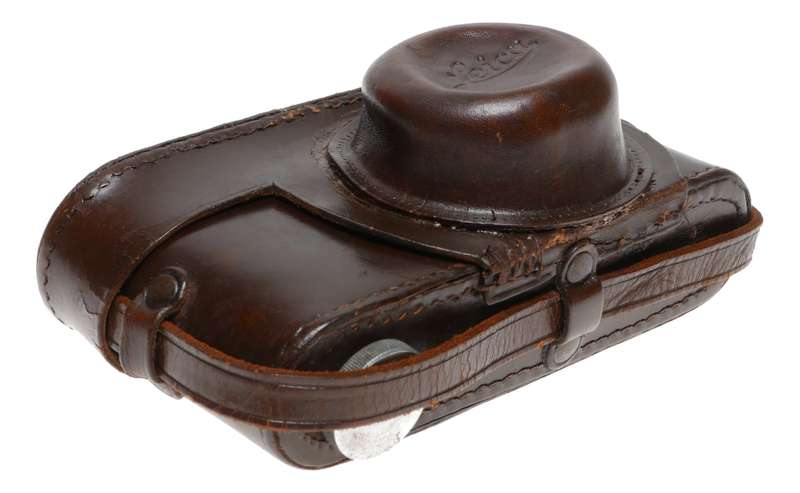 Ever ready screw mount type Leica leather camera case pouch strap