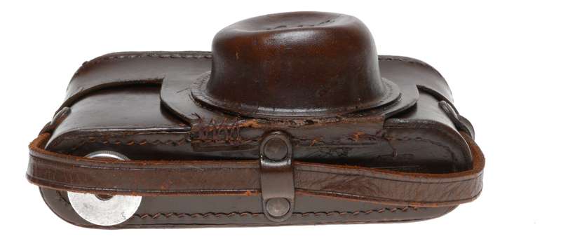 Ever ready screw mount type Leica leather camera case pouch strap