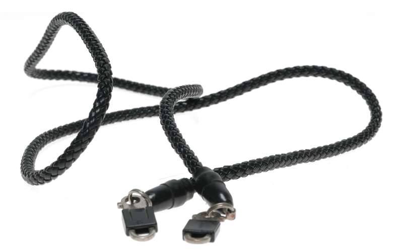 leather pleated leather neck strap for Leica M film camera