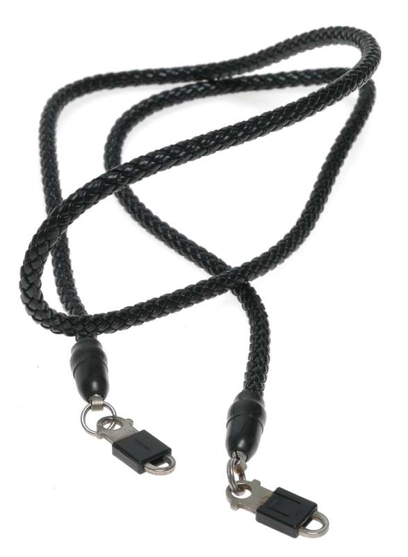 leather pleated leather neck strap for Leica M film camera
