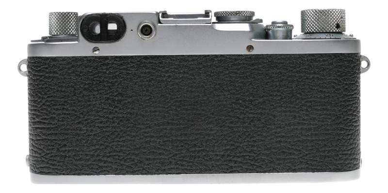 Leica IIIF Red dial 35mm film camera with Elmar 50mm F3.5 lens