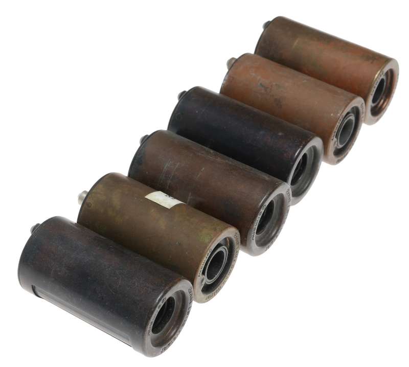 Leitz Brass 35mm film spool Set 6x fits rangefinder film cameras 4
