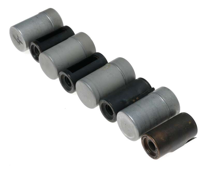 Leitz Brass 35mm film spool Set 4x fits rangefinder film cameras 9
