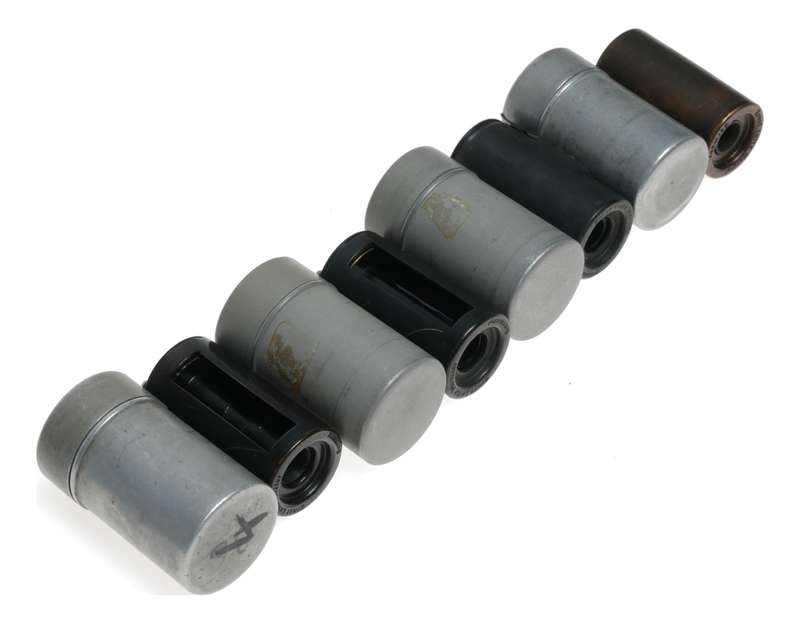 Leitz Brass 35mm film spool Set 4x fits rangefinder film cameras 9