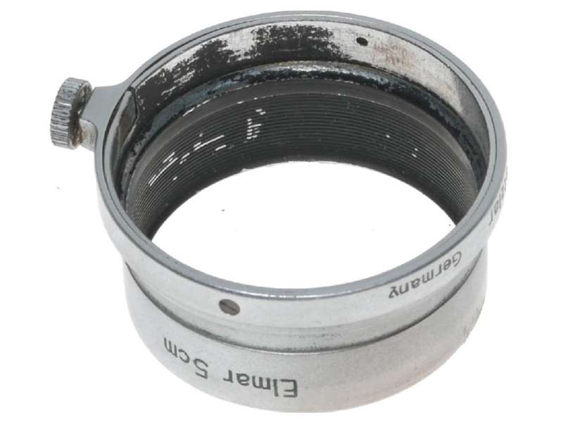 FISON Elmar lens hood for 3.5 f=5cm Leica lens E. Leitz Wetzlar used
