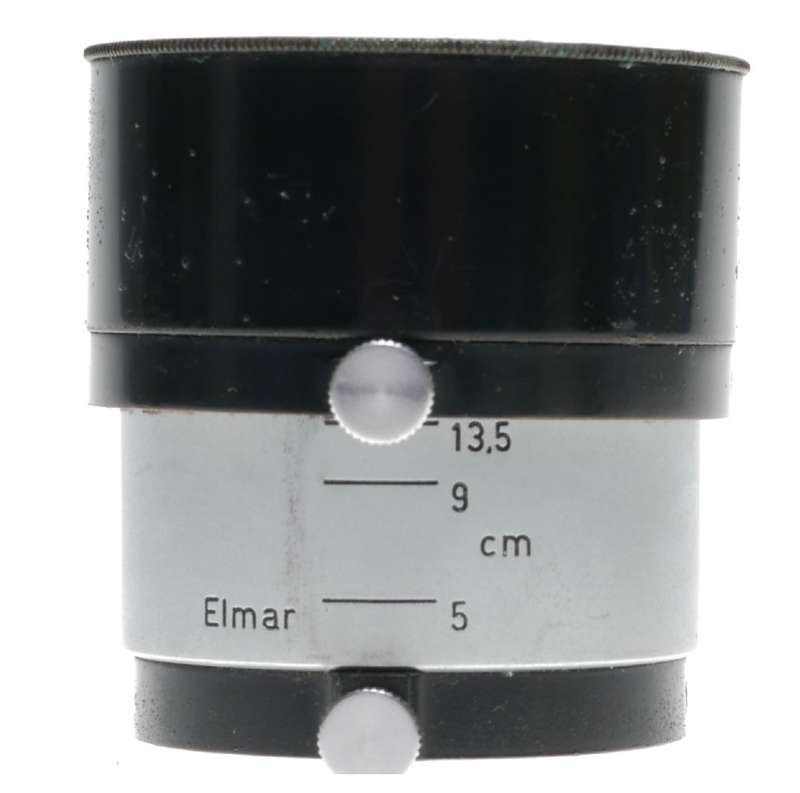 Leica Black chrome used FIKUS lens hood shade 3.5 and 13.5cm Leitz