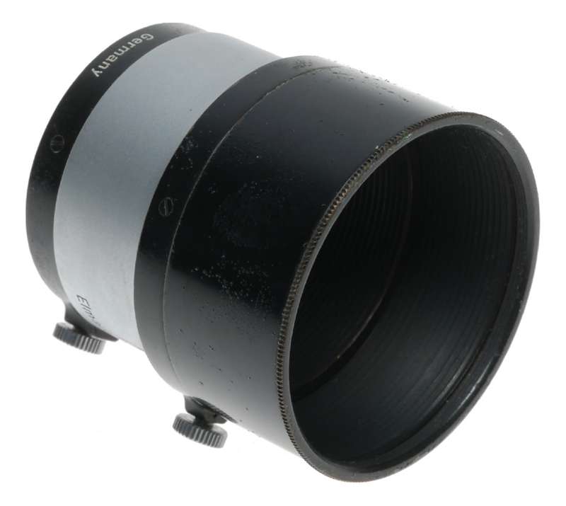 Leica Black chrome used FIKUS lens hood shade 3.5 and 13.5cm Leitz