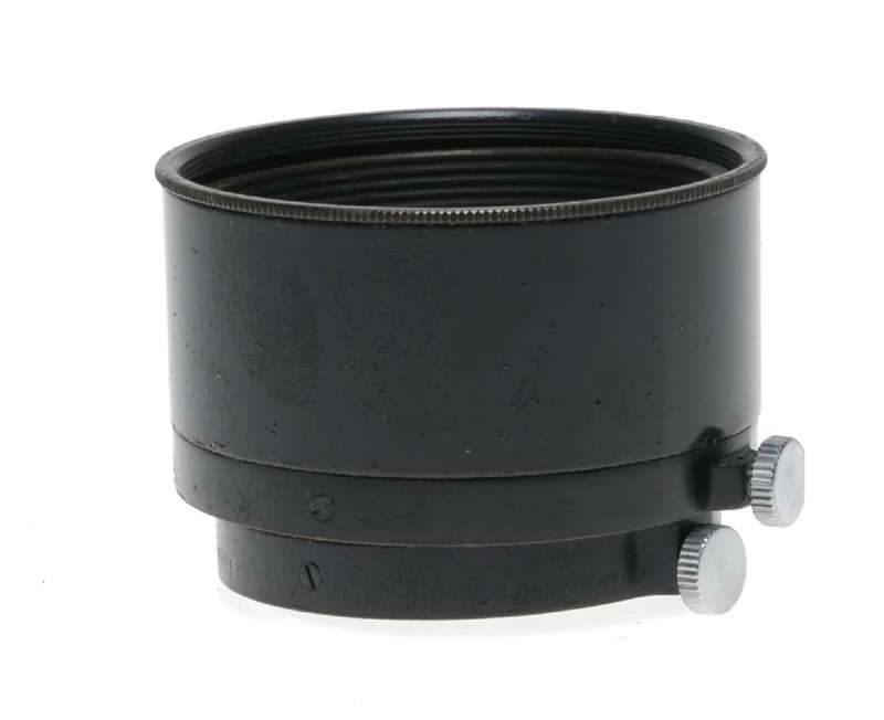 Leica Black chrome used FIKUS lens hood shade 3.5 and 13.5cm Leitz