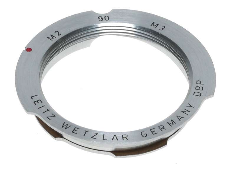 M2 90 M3 Leitz SM/M39/LTM lens to Leica M body adapter