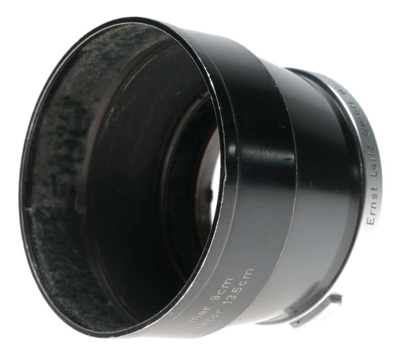 IUFOO used leitz Wetzlar 90mm Elmar 135 Hektor lens hood