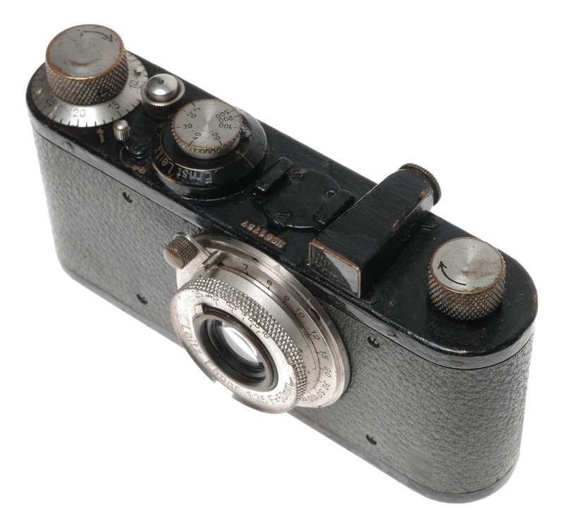 Leica Ic black paint #61787 Nickle 3.5 f=50mm Elmar lens