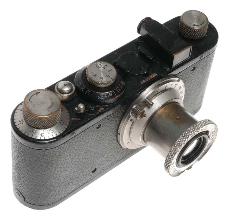 Leica Ic black paint #61787 Nickle 3.5 f=50mm Elmar lens