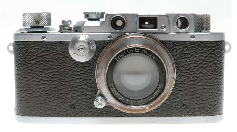 Leica IIIb (G) rangefinder with Summar 5c f2 lens 35mm camera