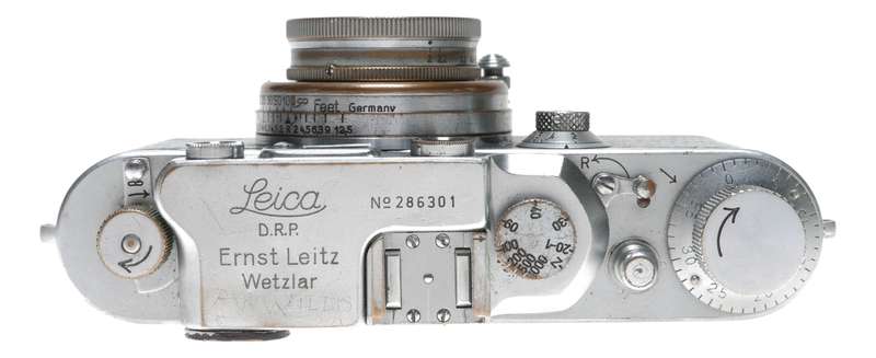 Leica IIIb (G) rangefinder with Summar 5c f2 lens 35mm camera