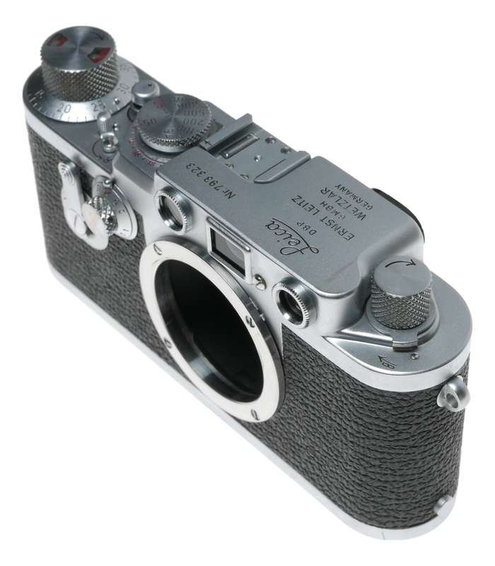 Leica IIIF RD Self Timer camera body with microscope mount RARE