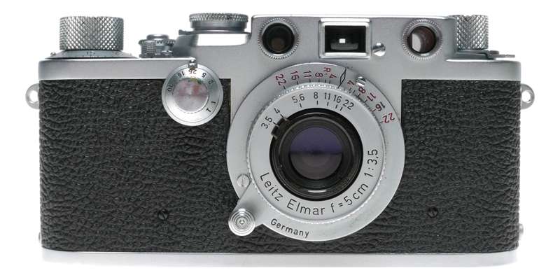 Leica RD IIIf 3F film camera red scale Elmar 3.5/50mm lens CLEAN