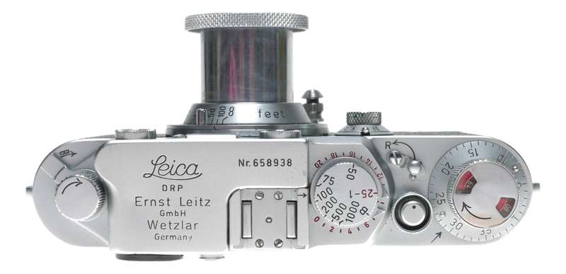 Leica RD IIIf 3F film camera red scale Elmar 3.5/50mm lens CLEAN