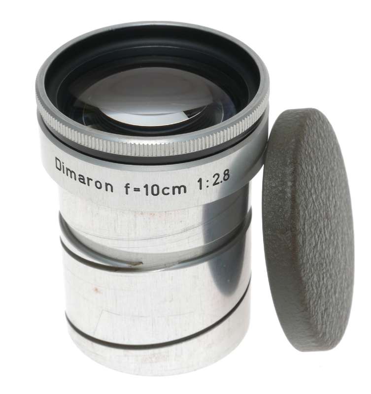 Dimaron f=10cm 1:2.8 lens slide projector projection lens Prado 150