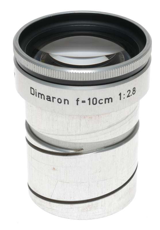 Dimaron f=10cm 1:2.8 lens slide projector projection lens Prado 150