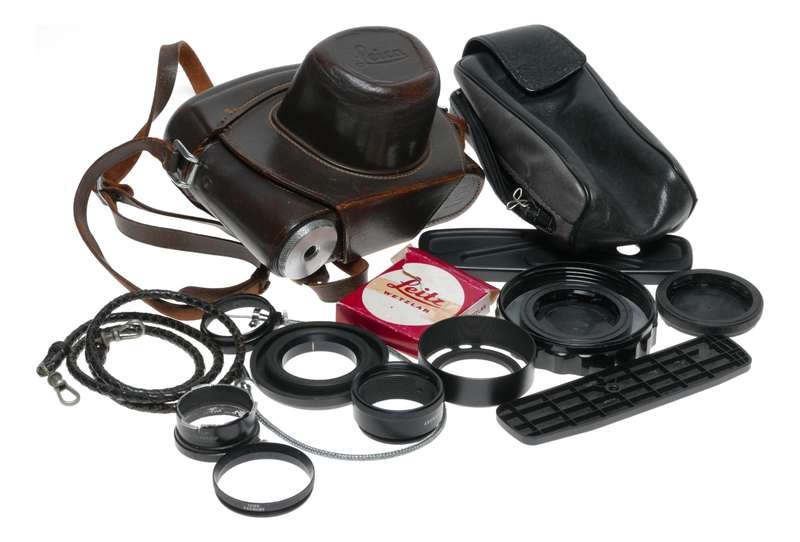 Leica M rangefinder camera ever ready leather case xtra leitz items