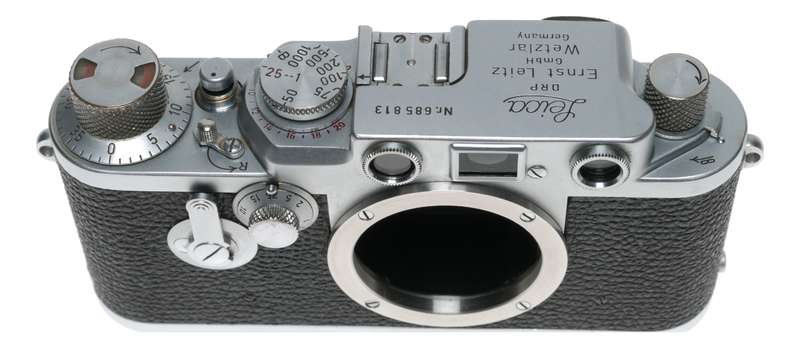 RD Leica IIIf Self Timer camera body with scientific mount RARE