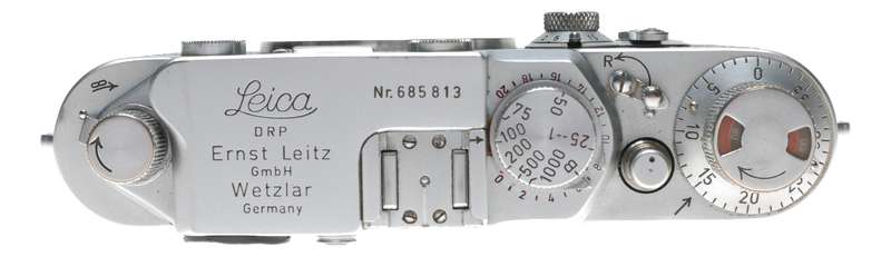 RD Leica IIIf Self Timer camera body with scientific mount RARE