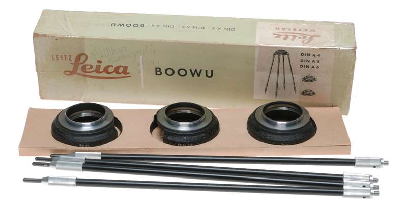 BOOWU leitz copy stand attachment DIN A4 A5 A6 boxed leica