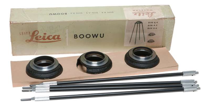 BOOWU leitz copy stand attachment DIN A4 A5 A6 boxed leica