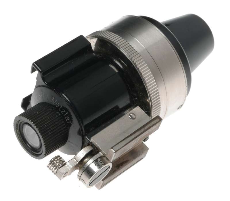 Leitz Viewfinder Universal Nickle black VIDOM camera Leica 2nd type