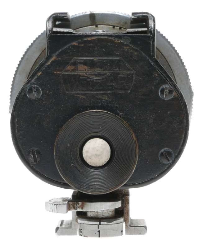 Leica universal hot shoe mount view finder torpedo type used