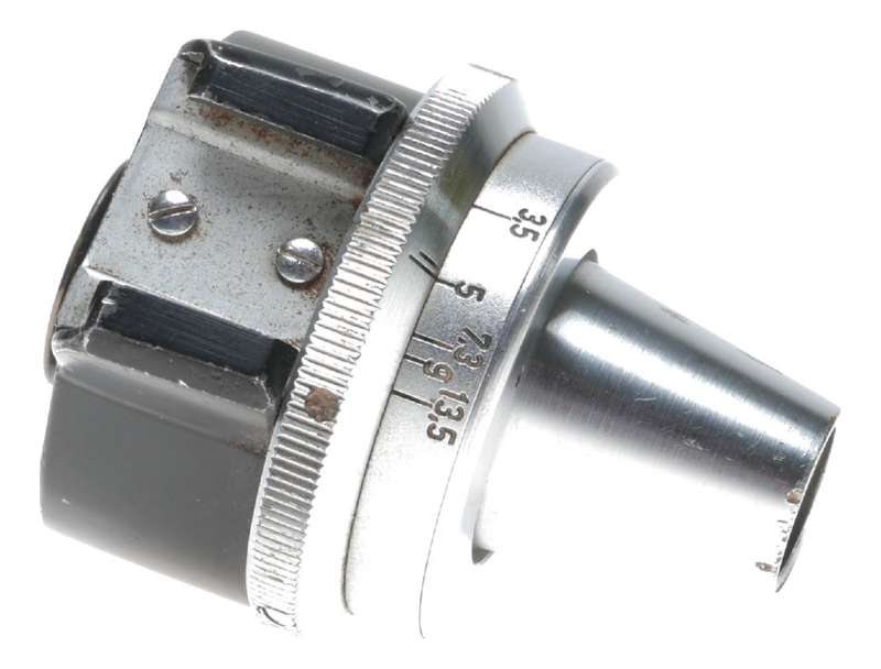 Leica universal hot shoe mount view finder torpedo type used
