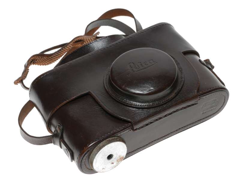 Leather case to fit Leica rangefinder screw mount 39 film cameras