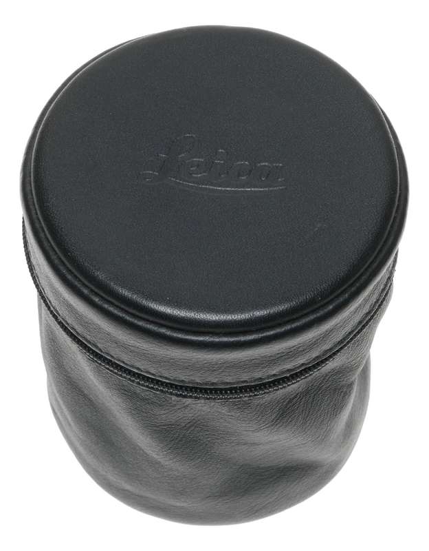 Leica Black napa leather original camera lens pouch
