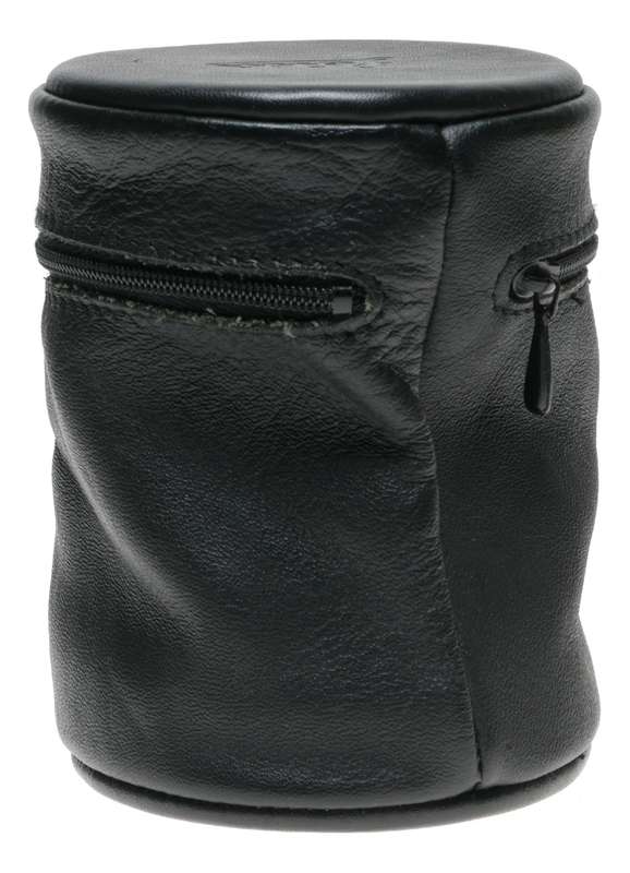 Leica Black napa leather original camera lens pouch