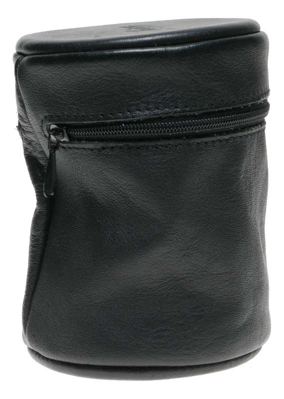 Leica Black napa leather original camera lens pouch