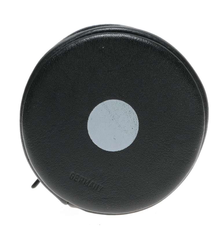 Leica Black napa leather original camera lens pouch