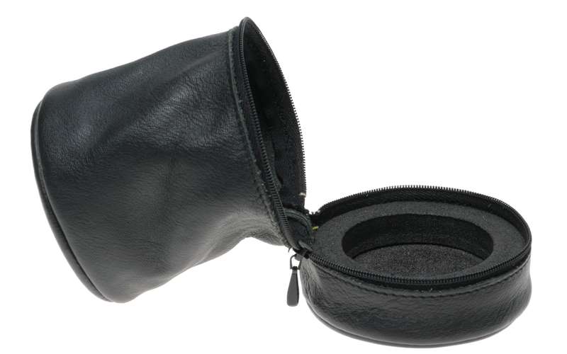 Leica Black napa leather original camera lens pouch