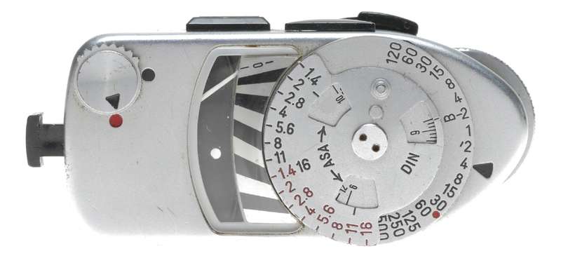 Leica Meter MR M2 M3 M4 chrome light exposure meter boxed