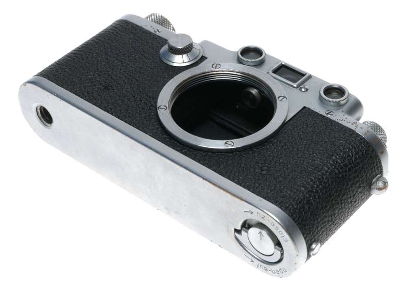 JUST SERVICED Leica IIIf LTM 35mm rangefinder 3F chrome film camera body