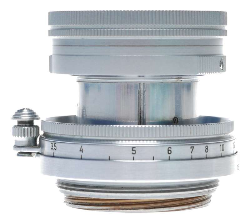 Leica Summicron 2/50mm Radio Active gold Coating rare M39 LTM lens
