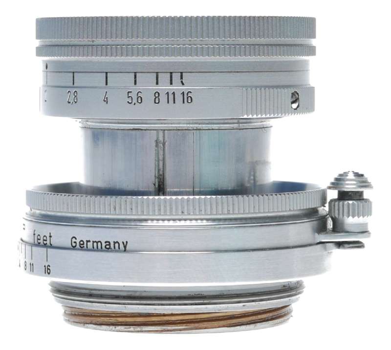 Leica Summicron 2/50mm Radio Active gold Coating rare M39 LTM lens