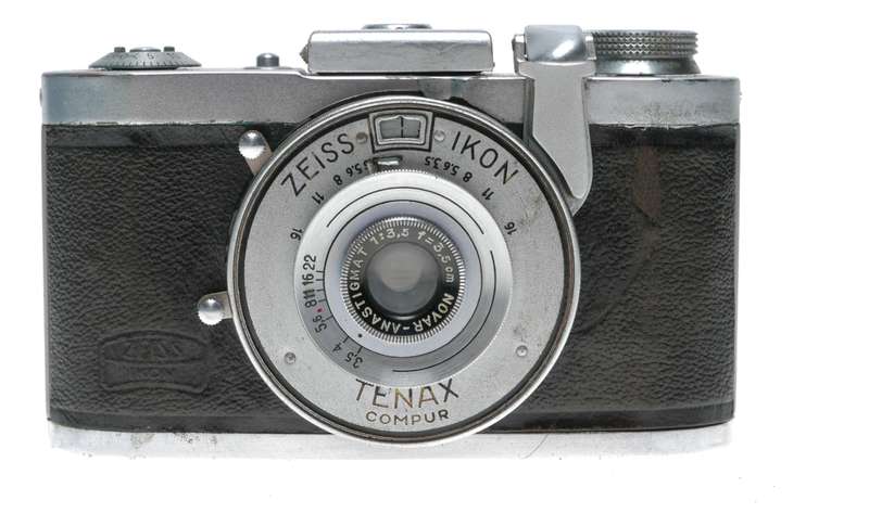 Zeiss Ikon Tenax I 570/27 35mm Film Camera Novar 1:3.5 f=3.5cm
