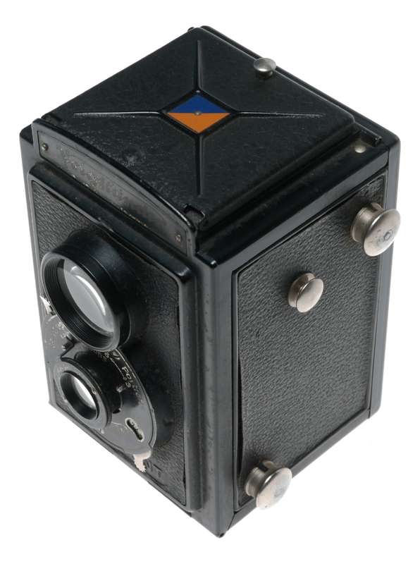 Voigtlander Brillant Metal TLR 120 Film Camera Voigtar 1:6.3 F=7.5cm