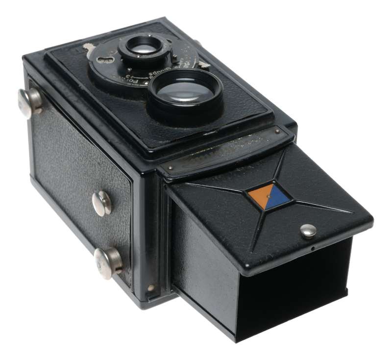 Voigtlander Brillant Metal TLR 120 Film Camera Voigtar 1:6.3 F=7.5cm