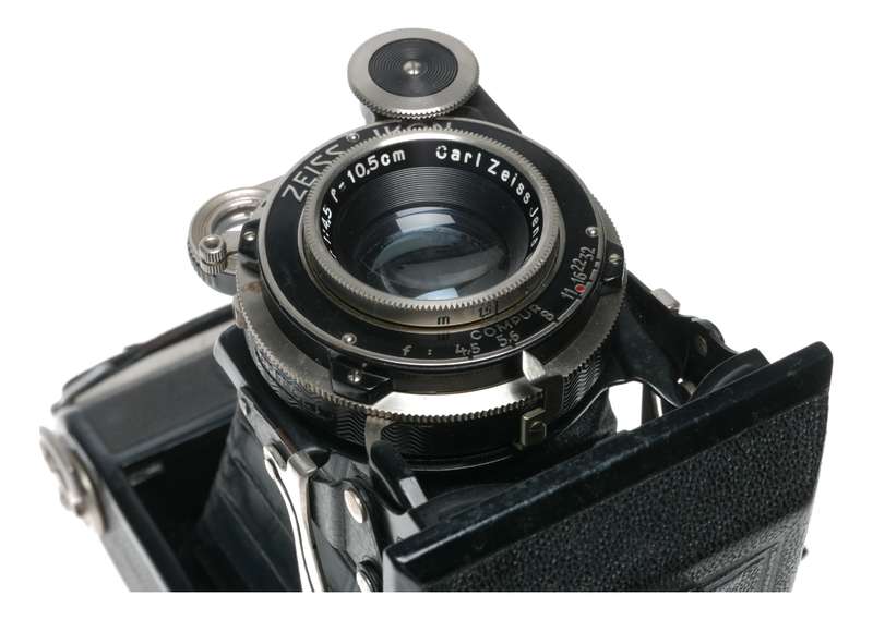 Zeiss Super Ikonta C 530/2 Folding RF Camera Tessar 1:4.5 f=10.5cm